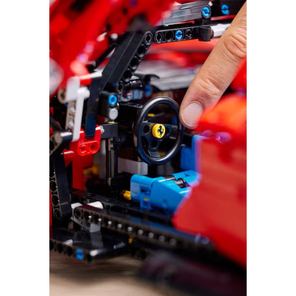 A Photo Of LEGO Technic Ferrari Daytona SP3 3778 Pieces - 42143