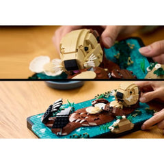 A Photo Of LEGO Floating Sea Otters - 1234 Pieces - 21366