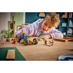 A Photo Of LEGO Jay's Transforming Car - 387 Pieces - 71856