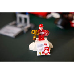 A Photo Of LEGO Ferrari F2004 & Michael Schumacher - 735 Pieces - 11375