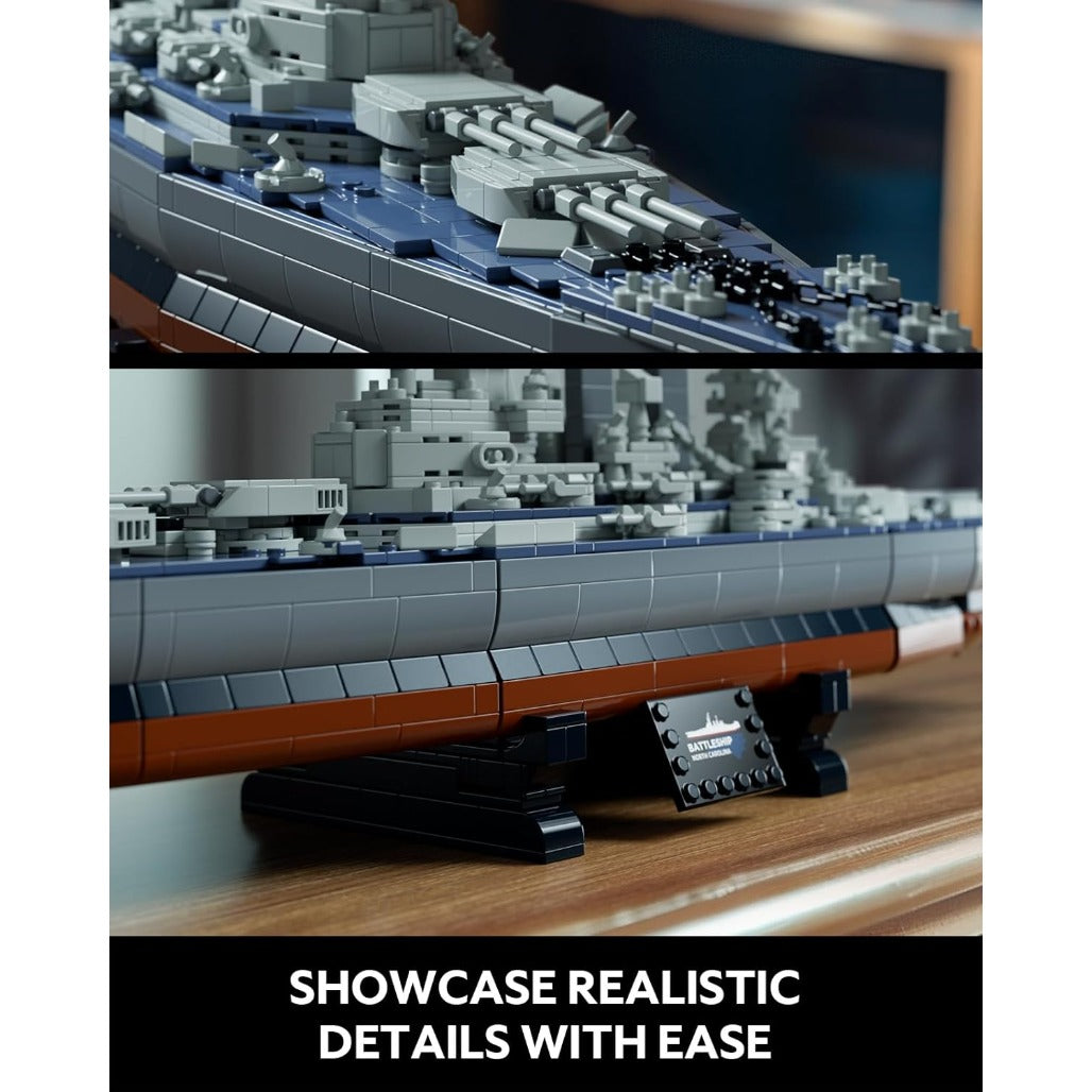 A Photo Of Nifeliz North Battleship Building Set - 1701 Pieces - NF10280A