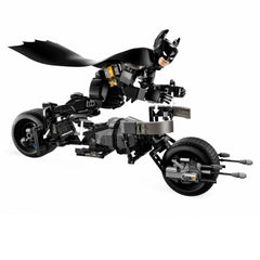 A Photo Of LEGO Batman™ Construction Figure and the Bat-Pod Bike 713 Pieces - 76273