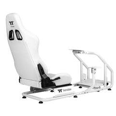 A Photo Of Thermaltake GR300 Racing Simulator Cockpit Bundle - Monitor Mount + Keyboard & Mouse Tray + Sim Rig Floor Mat