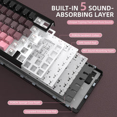 A Photo Of Attack Shark X85 - Wireless Mechanical Gaming Keyboard