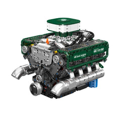 A Photo Of Mould King Motorized V8 Tank Engine Building Toy Set - 2250 Pieces - 10182