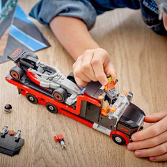 A Photo Of LEGO F1® Display Truck with Audi F1® Race Car - 508 Pieces - 60493
