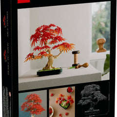 A Photo Of LEGO Japanese Red Maple Bonsai Tree - 474 Pieces - 10348