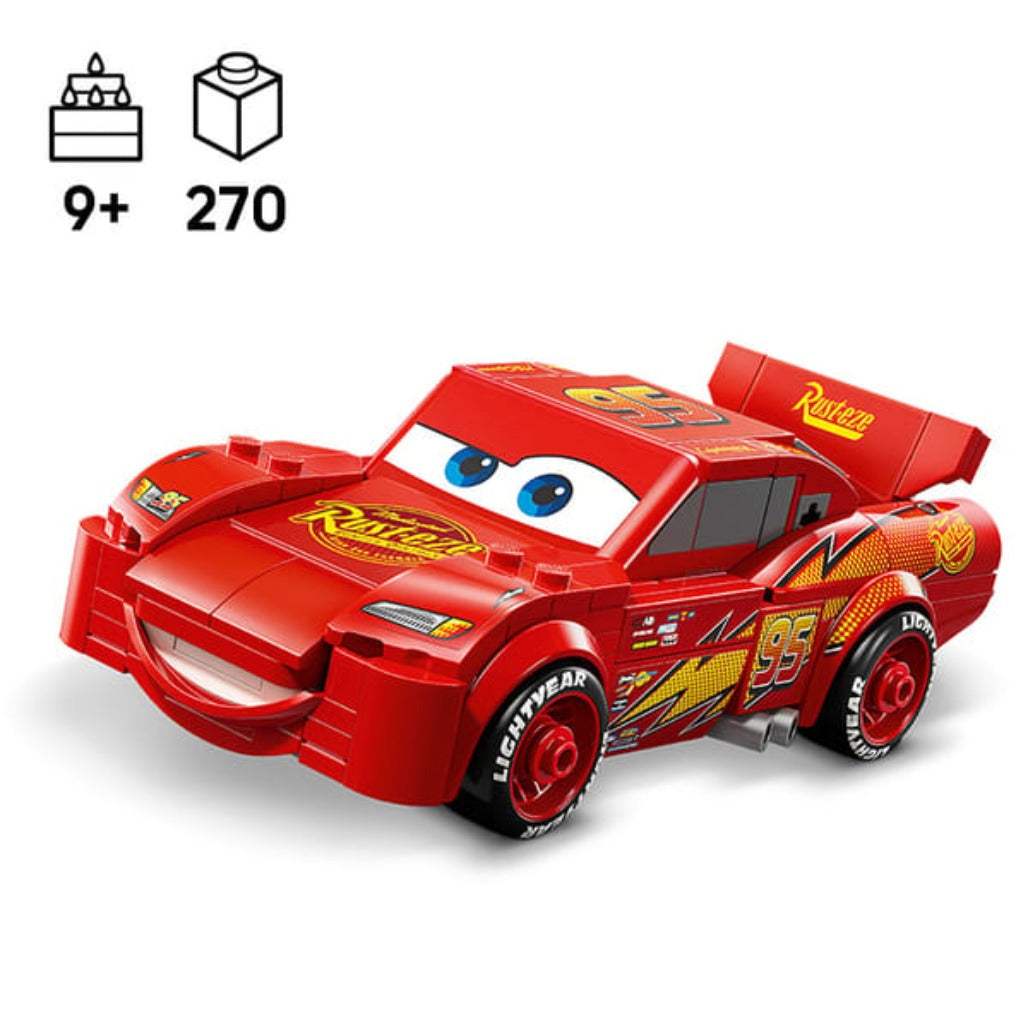 A Photo Of LEGO Lightning McQueen - 270 Pieces - 77255