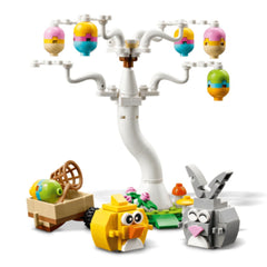A Photo Of LEGO Easter Bunny and Chick Egg Hunt - 140 Pieces - 40808