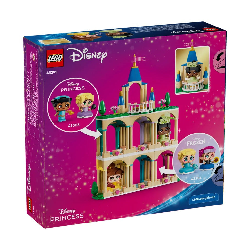 A Photo Of LEGO Disney Mini Belle & Tiana with Castle 358 Pieces - 43291