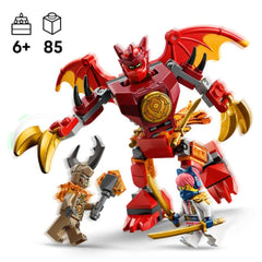 A Photo Of LEGO Kai's Dragon Mech Battle Pack - 85 Pieces - 71851