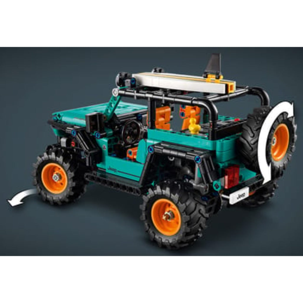A Photo Of LEGO Jeep® Wrangler Rubicon SUV - 723 Pieces - 42227