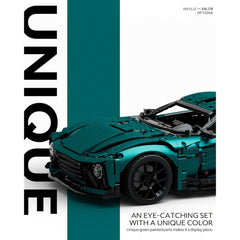 A Photo Of Nifeliz Valor Sports Car Building Set - 3374 Pieces - NF10268
