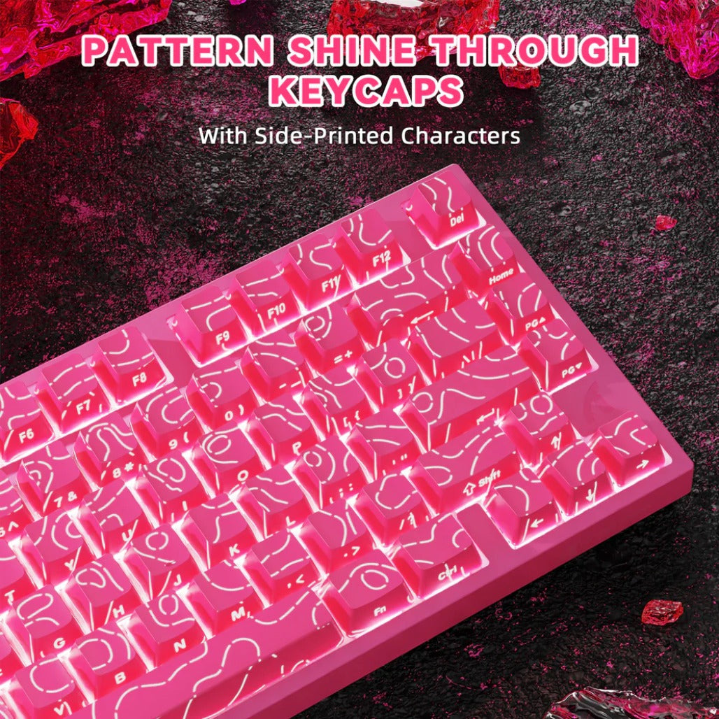 A Photo Of Attack Shark R82 HE - 75% Wired Magnetic Gaming Keyboard
