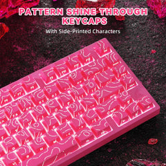 A Photo Of Attack Shark R82 HE - 75% Wired Magnetic Gaming Keyboard