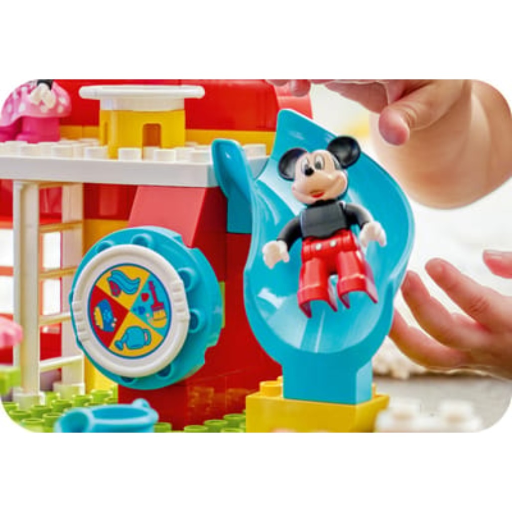 A Photo Of LEGO Mickey Mouse Clubhouse with Minnie & Pluto - 87 Pieces - 10465