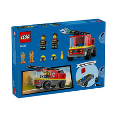 A Photo Of LEGO City Fire Ladder Truck 82 Pieces - 60463