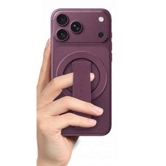 A Photo Of Brave MagGrip 3-in-1 Magnetic Phone Grip & Kickstand - Universal Mount for iPhone 17 & 18 Pro Max