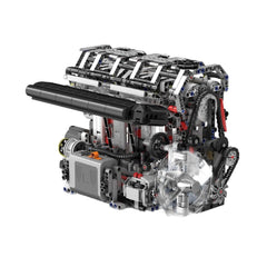 A Photo Of Mould King Motorized L4 Gasoline Engine Building Toy Set - 1787 Pieces - 10087