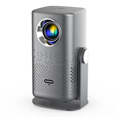 A Photo Of Porodo Portable Air Projector PDLFSTH1PGY - Android 13, Full HD, Gray