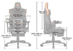 A Photo Of Cougar Armor EVO M Gaming Chair
