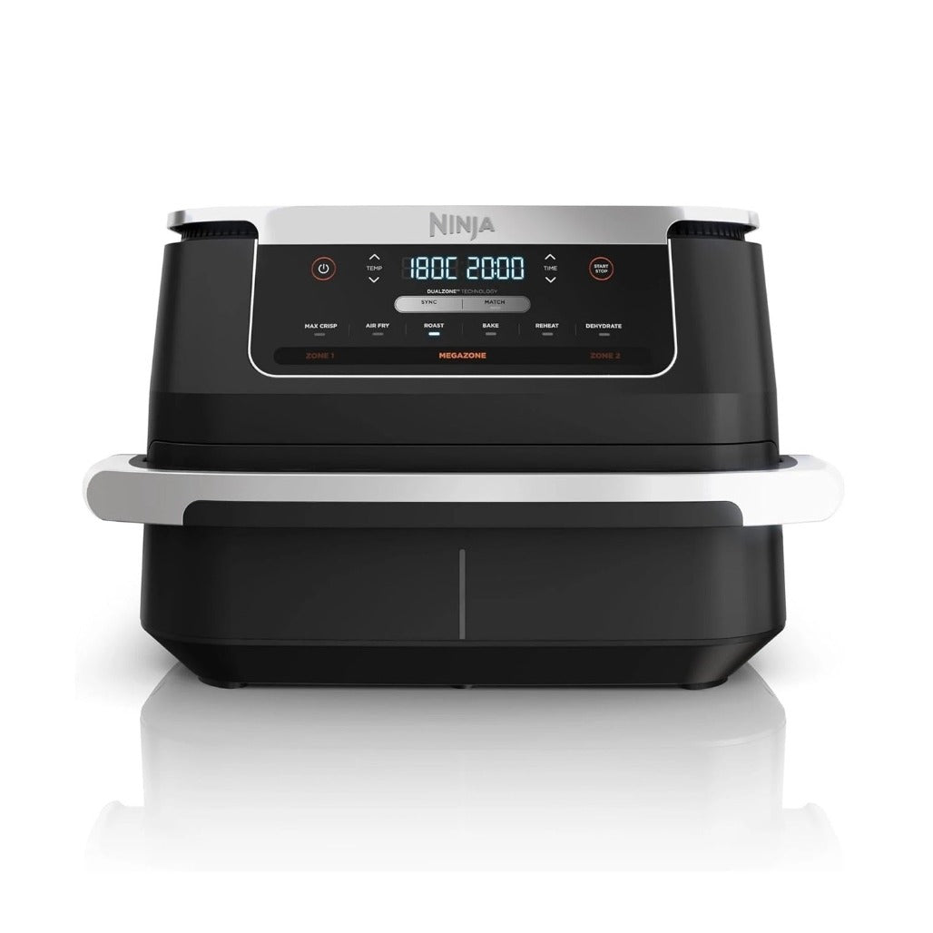 A Photo Of Ninja FlexDrawer AF550EU 6 Litre Black Dual Zone Air