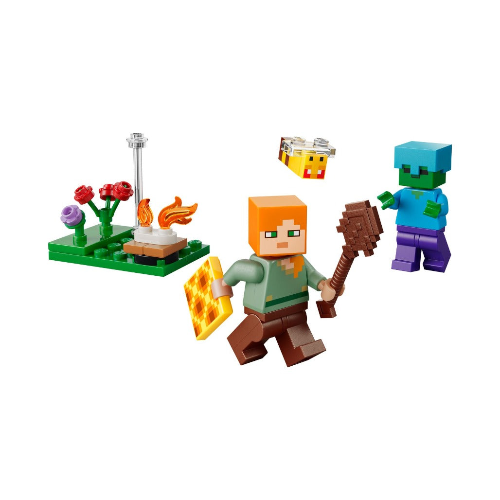 A Photo Of LEGO Alex's Campfire Conflict - 31 Pieces  - 30732