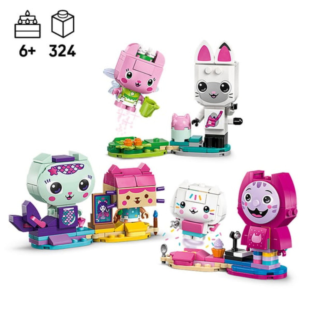 A Photo Of LEGO Gabby's Brick-Built Cat Friends - 324 Pieces - 11215