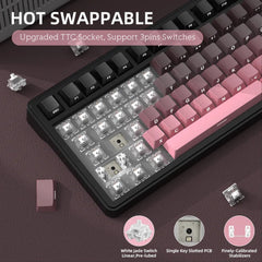 A Photo Of Attack Shark X85 - Wireless Mechanical Gaming Keyboard