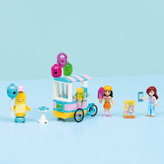 A Photo Of LEGO Ice Cream & Balloon Stand - 107 Pieces - 42692