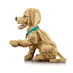 A Photo Of LEGO Icons Golden Retriever Puppy 2102 Pieces - 11384