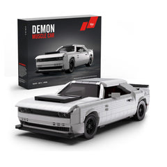 A Photo Of Nifeliz Demon Muscle Car Building set - 1225 Pieces - NF10284