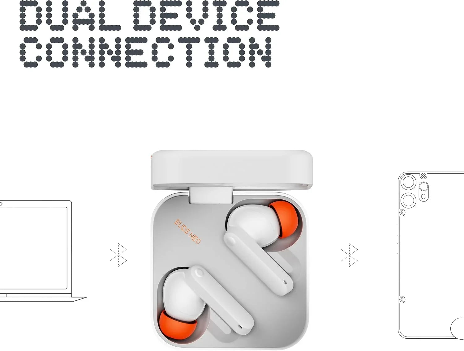 A Photo Of CMF Buds Neo - ANC Wireless Earbuds