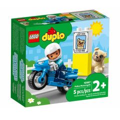 A Photo Of LEGO Duplo Police Motorcycle 5 Pieces - 10967