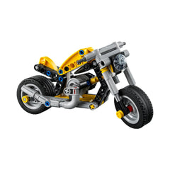 A Photo Of LEGO Yellow Motorcycle - 151 Pieces - 42225