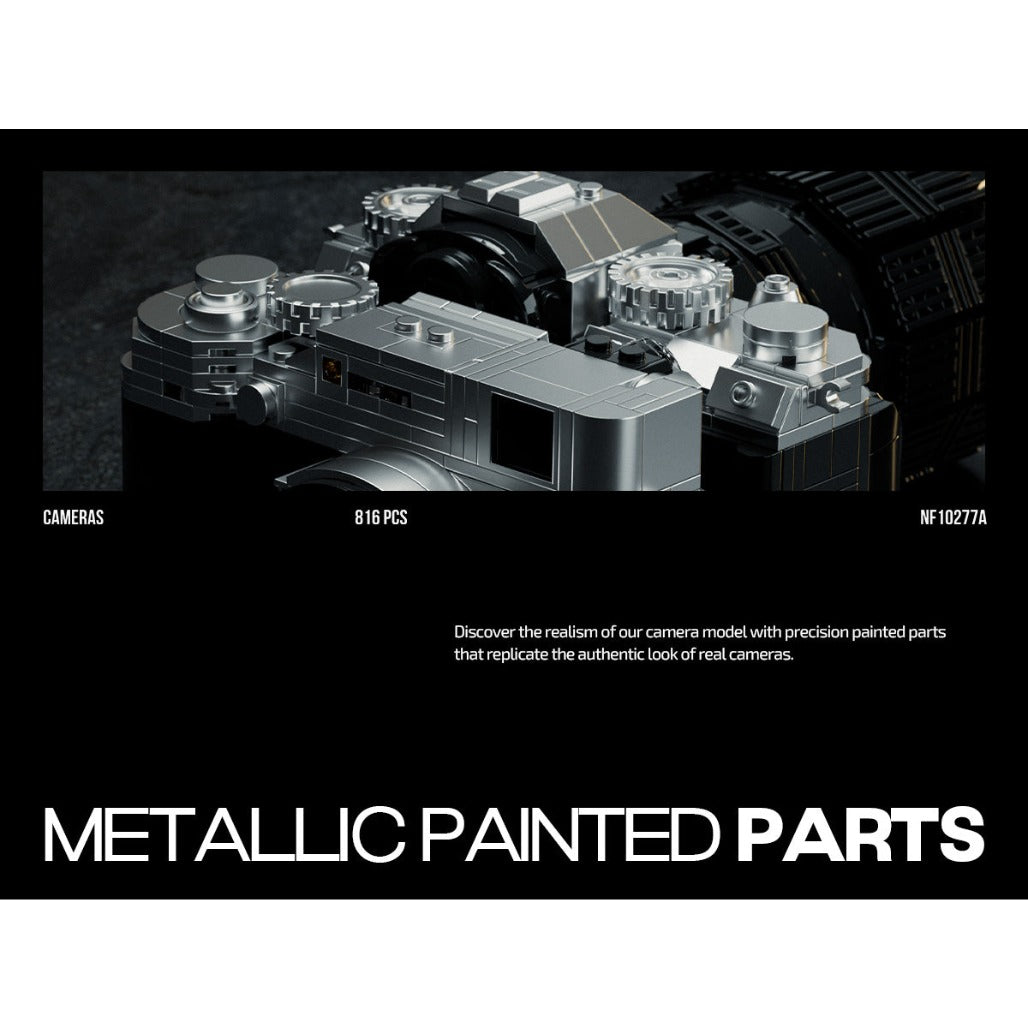 A Photo Of Nifeliz Cameras Building Set - 816 Pieces - NF10277A