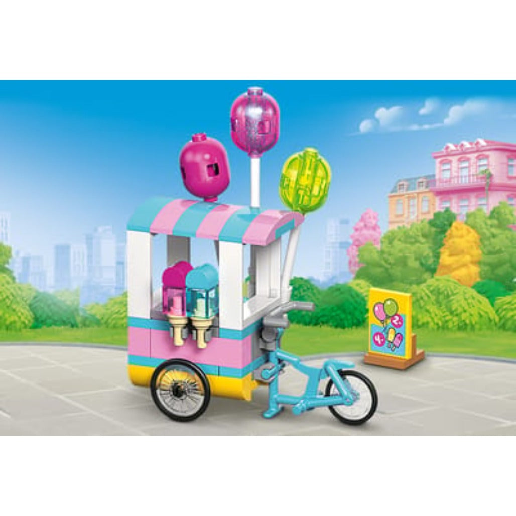 A Photo Of LEGO Ice Cream & Balloon Stand - 107 Pieces - 42692