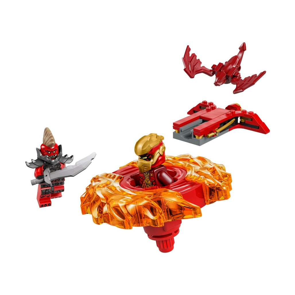 A Photo Of LEGO Kai's Dragon Spinjitzu Spinner - 54 Pieces - 71823