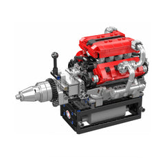 A Photo Of Mould King Motorized Italian V8 Engine Building Toy Set - 750 Pieces - 10204