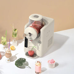 A Photo Of Nutricook Frost Ice Cream Maker, Sorbet and Milkshake Machine, 1.8L, 6 Modes, 7 Textures - Beige - NC-FRS330BG
