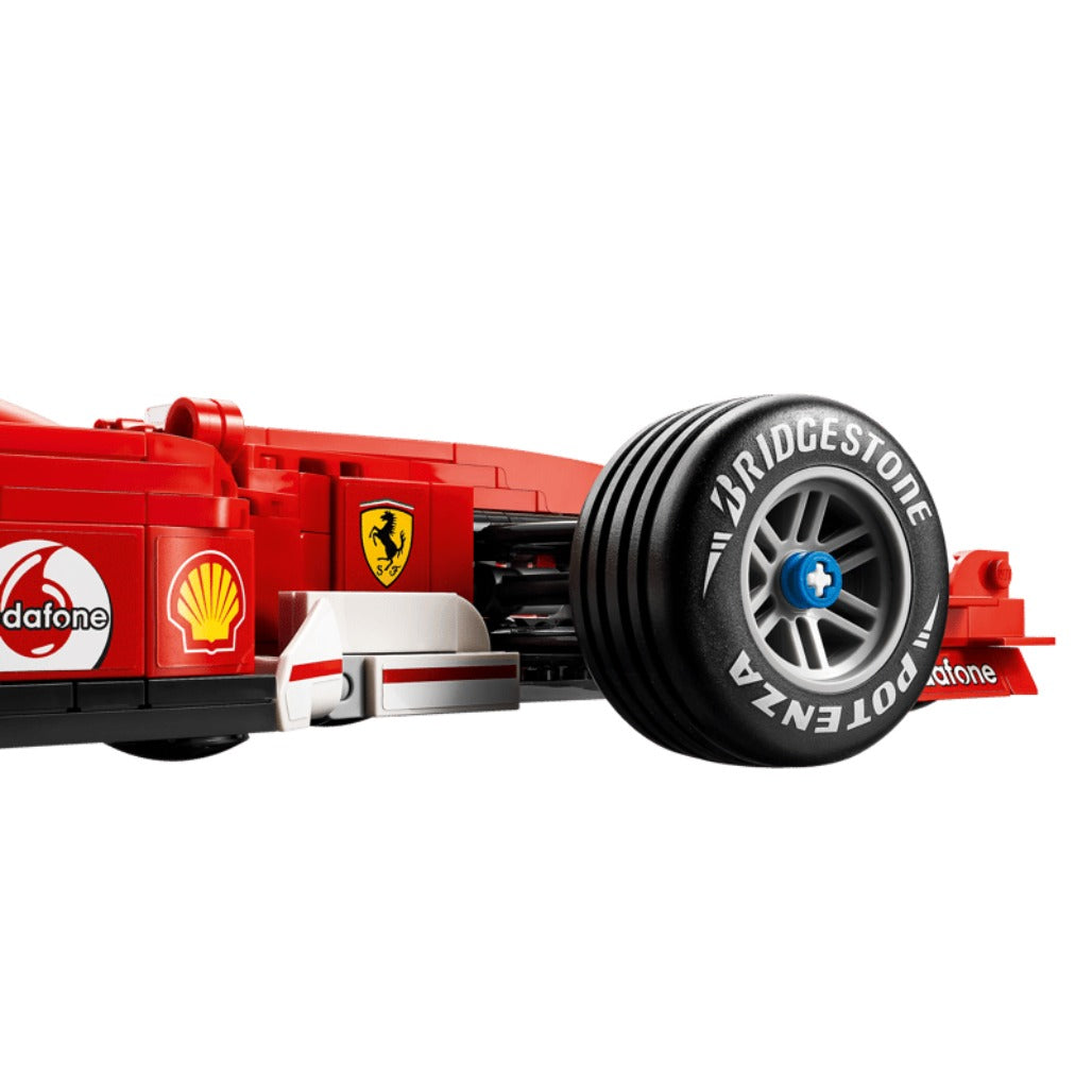 A Photo Of LEGO Ferrari F2004 & Michael Schumacher - 735 Pieces - 11375