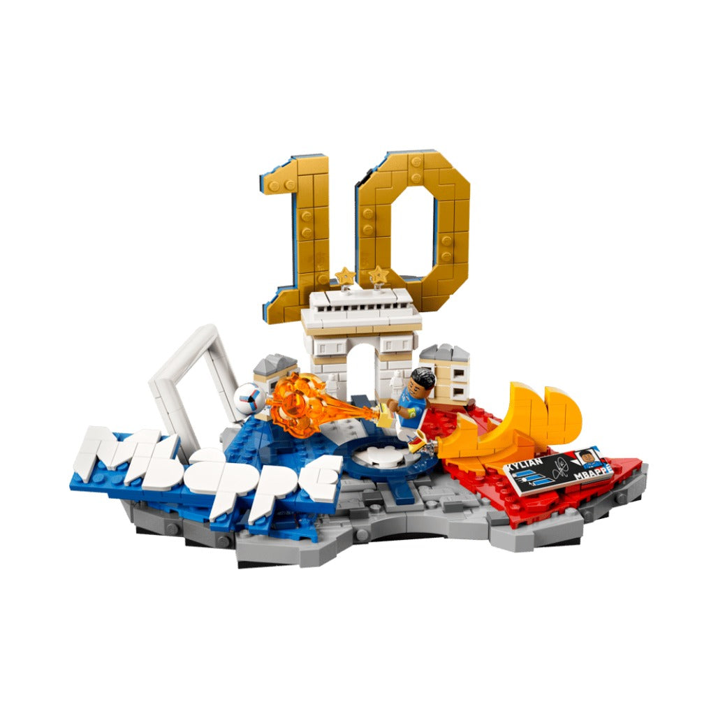 A Photo Of LEGO Kylian Mbappé - Soccer Highlights - 43013 - 490 Pieces