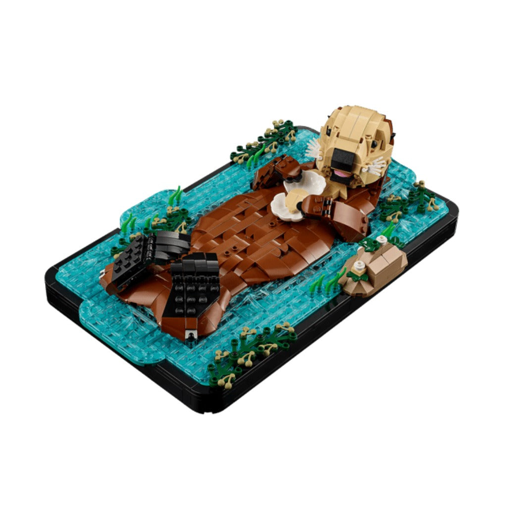 A Photo Of LEGO Floating Sea Otters - 1234 Pieces - 21366
