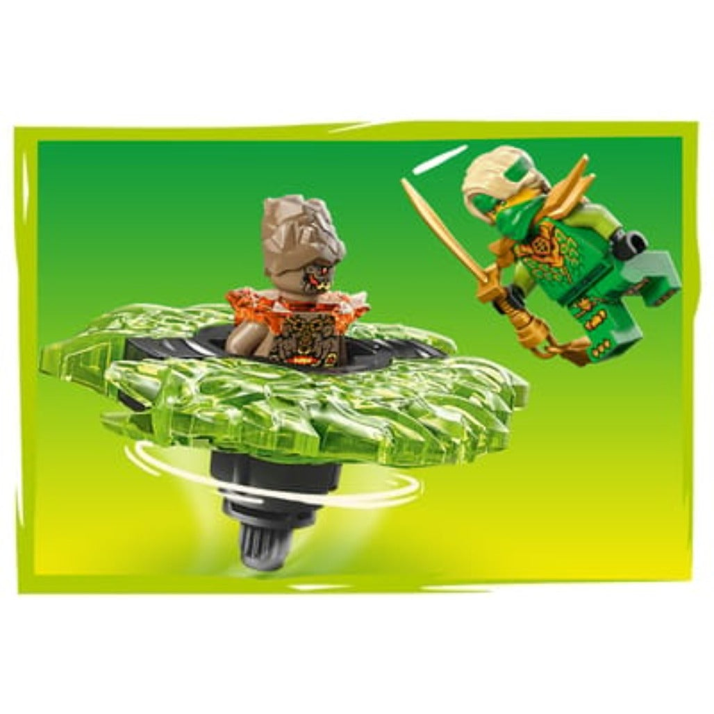 A Photo Of LEGO Lloyd vs. Earth Monster Spinner - 52 Pieces - 71850