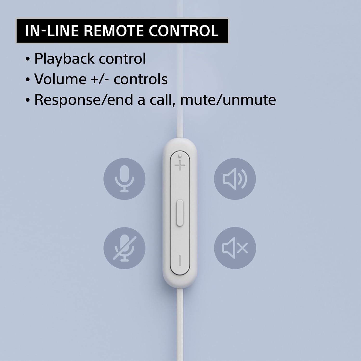 A Photo Of Sony USB-C® Wired In-ear Headphones - IER-EX15C