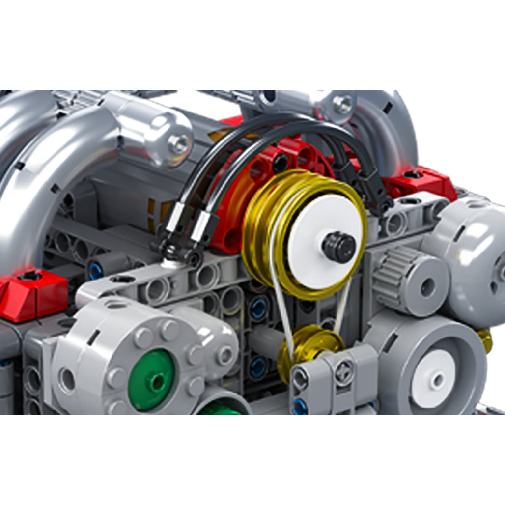 A Photo Of Mould King Motorized Flat-6 Engine Model Building Toy Set - 609 Pieces - 10193