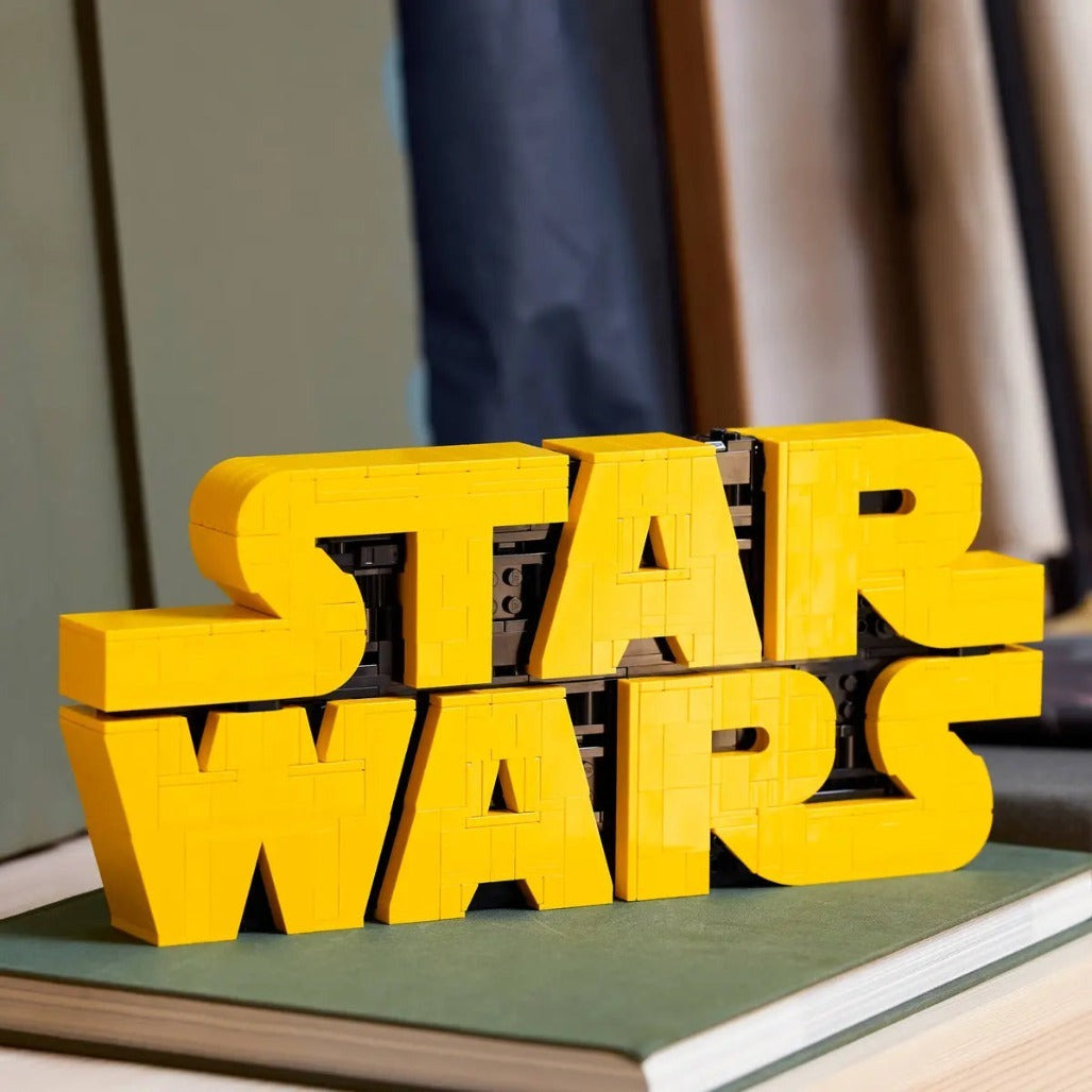 A Photo Of LEGO Star Wars Brick-Built Star Wars™ Logo 700 Pieces - 75407