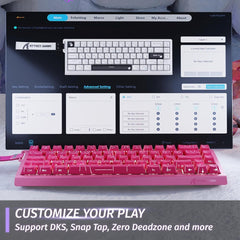 A Photo Of Attack Shark X68 HE - Wired Mechanical Gaming Keyboard