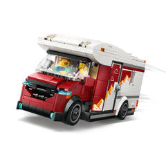 A Photo Of LEGO City Holiday Adventure Camper Van 385 Pieces - 60454