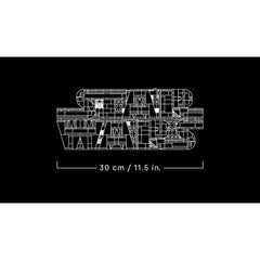 A Photo Of LEGO Star Wars Brick-Built Star Wars™ Logo 700 Pieces - 75407
